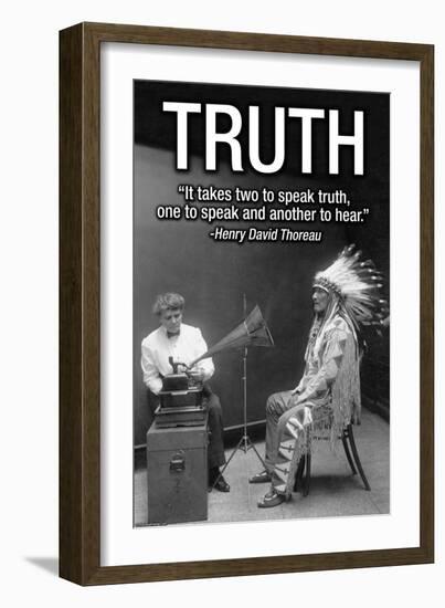 Truth-Wilbur Pierce-Framed Premium Giclee Print