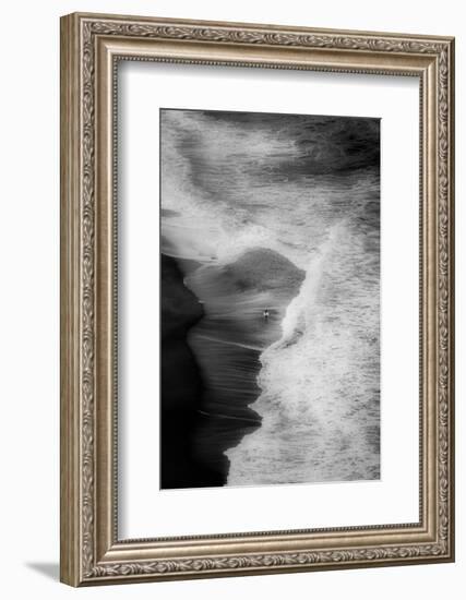 Trying to Surf-Olavo Azevedo-Framed Photographic Print