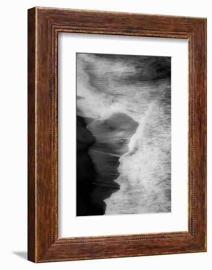 Trying to Surf-Olavo Azevedo-Framed Photographic Print