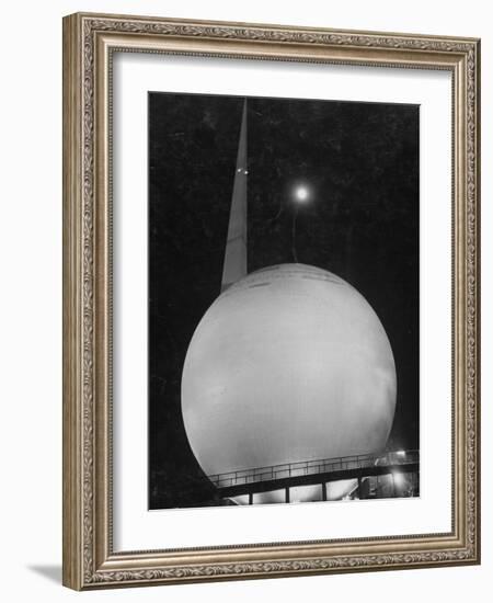 Trylon and Perisphere, the New York World's Fair's Focal Point, Flushing Meadows, New York-David Scherman-Framed Photographic Print