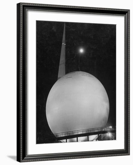 Trylon and Perisphere, the New York World's Fair's Focal Point, Flushing Meadows, New York-David Scherman-Framed Photographic Print