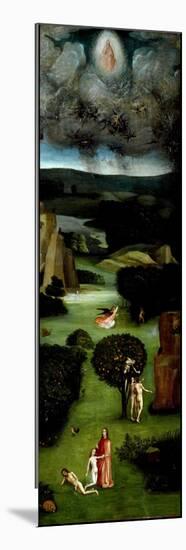 Tryptic of the Last Judgement: Left Panel Representing Adam and Eve in Paradise (The Creation of Ev-Hieronymus Bosch-Mounted Giclee Print
