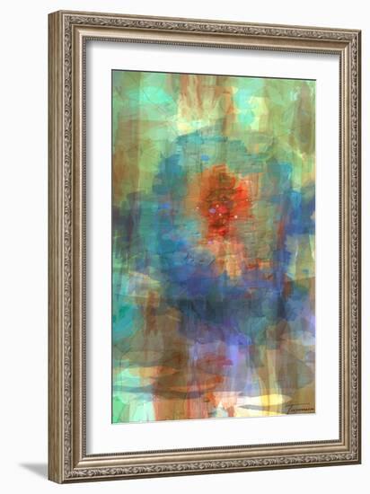 Tryptic Visions Center-Michael Tienhaara-Framed Art Print