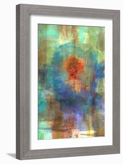 Tryptic Visions Center-Michael Tienhaara-Framed Art Print