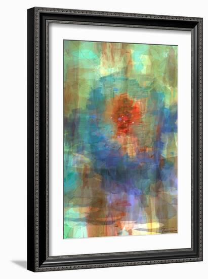 Tryptic Visions Center-Michael Tienhaara-Framed Art Print