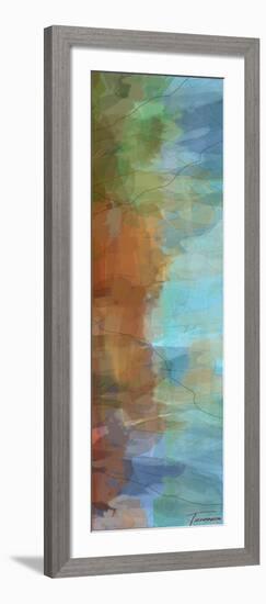 Tryptic Visions Right-Michael Tienhaara-Framed Art Print