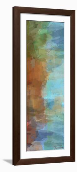 Tryptic Visions Right-Michael Tienhaara-Framed Art Print