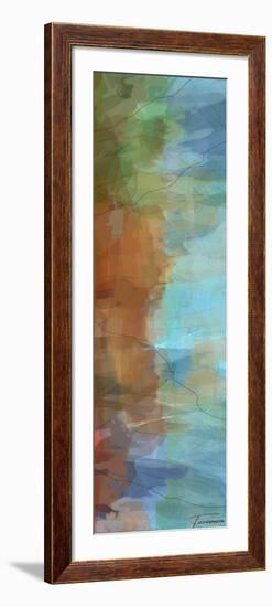 Tryptic Visions Right-Michael Tienhaara-Framed Art Print