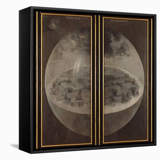 Tryptich of "The Garden of Earthly Delights" - the Creation of the World-Giusto De' Menabuoi-Framed Premier Image Canvas