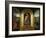 Tryptych: Enthroned Madonna and Child, St Catherine of Alexandria and St Barbara-null-Framed Giclee Print
