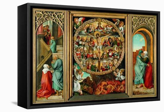 Tryptych of the Rosary-Giacomo Ceruti-Framed Premier Image Canvas