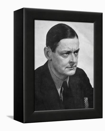 TS Eliot, American-born British poet dramatist and critic, c1950s.Artist: Man Ray-Man Ray-Framed Premier Image Canvas