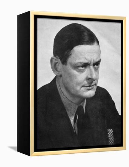 TS Eliot, American-born British poet dramatist and critic, c1950s.Artist: Man Ray-Man Ray-Framed Premier Image Canvas