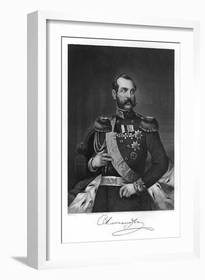 Tsar Alexander II-Alonzo Chappel-Framed Art Print