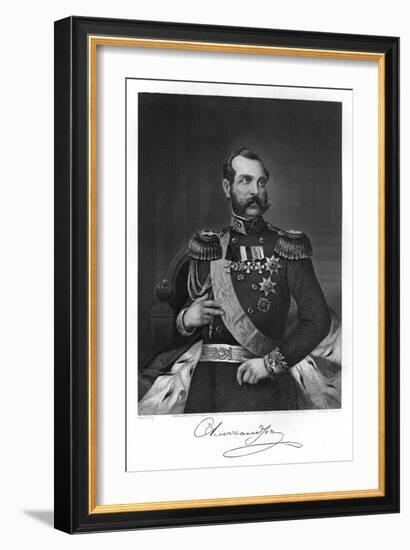Tsar Alexander II-Alonzo Chappel-Framed Art Print