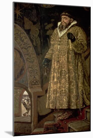 Tsar Ivan IV Vasilyevich "The Terrible" (1530-84) 1897-Victor Mikhailovich Vasnetsov-Mounted Giclee Print