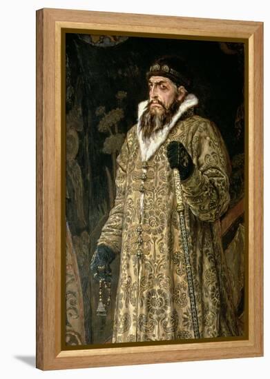 Tsar Ivan IV Vasilyevich "The Terrible" 1897-Victor Mikhailovich Vasnetsov-Framed Premier Image Canvas