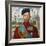 Tsar Nicholas II of Russia, 1915-Boris Mikhajlovich Kustodiev-Framed Giclee Print