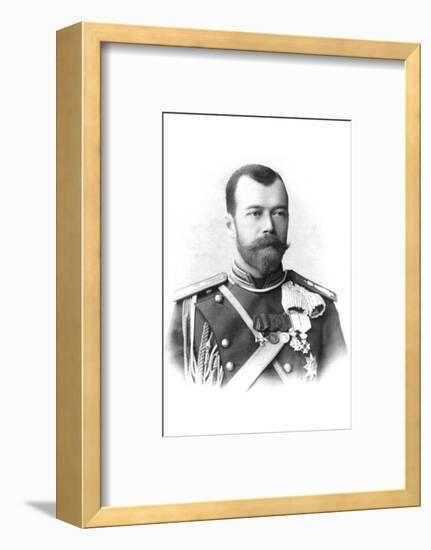 Tsar Nicholas II of Russia, c1900-Unknown-Framed Photographic Print