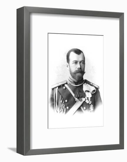 Tsar Nicholas II of Russia, c1900-Unknown-Framed Photographic Print