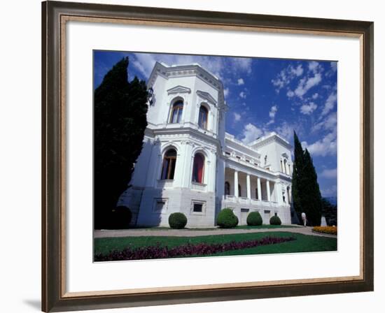 Tsar Nicholas II Summer Palace, Site of 1945 Yalta Convention, Livadiya, Yalta, Ukraine-Cindy Miller Hopkins-Framed Photographic Print