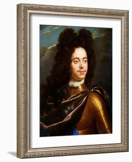 Tsar Peter I, the Great, 1672-1725-null-Framed Giclee Print