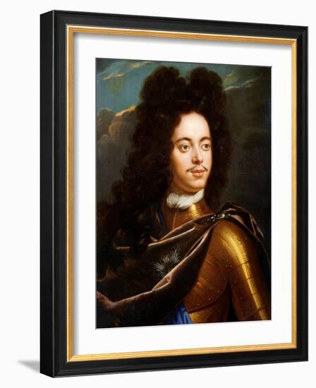 Tsar Peter I, the Great, 1672-1725-null-Framed Giclee Print