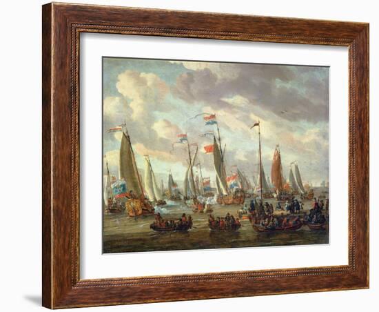 Tsar Peter I-Abraham Storck-Framed Giclee Print