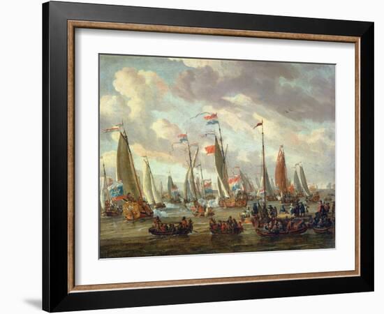 Tsar Peter I-Abraham Storck-Framed Giclee Print