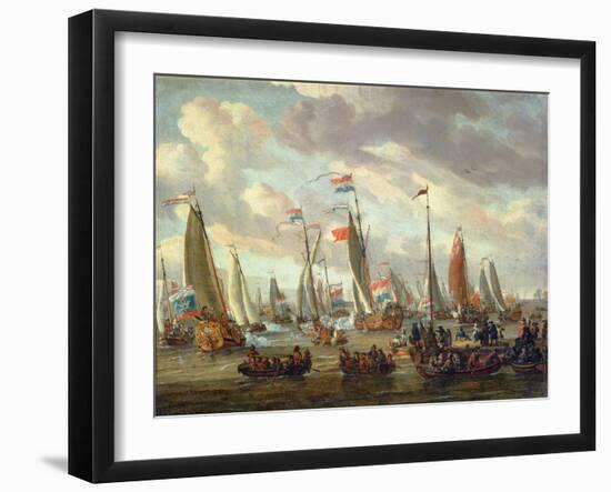 Tsar Peter I-Abraham Storck-Framed Giclee Print