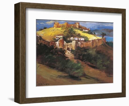 Tsar Samuel of Bulgaria's Fortress in Ohrid, Macedonia-null-Framed Giclee Print