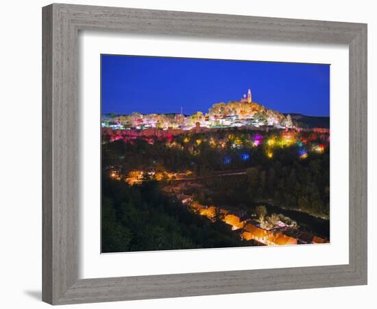 Tsarevets Fortress, Veliko Tarnovo, Bulgaria, Europe-Christian Kober-Framed Photographic Print