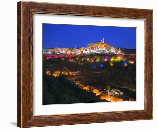 Tsarevets Fortress, Veliko Tarnovo, Bulgaria, Europe-Christian Kober-Framed Photographic Print