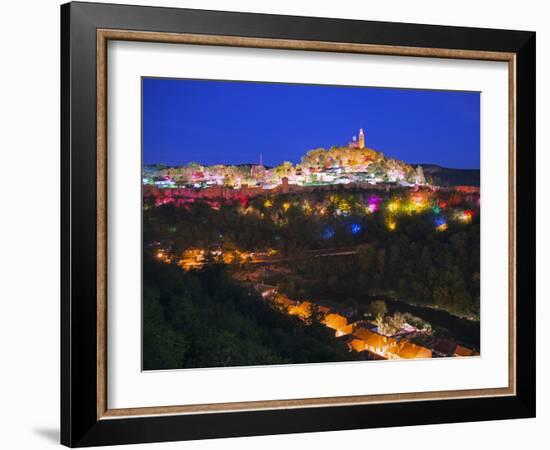 Tsarevets Fortress, Veliko Tarnovo, Bulgaria, Europe-Christian Kober-Framed Photographic Print