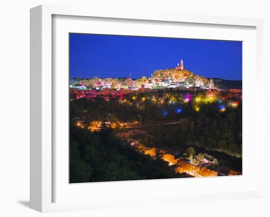 Tsarevets Fortress, Veliko Tarnovo, Bulgaria, Europe-Christian Kober-Framed Photographic Print