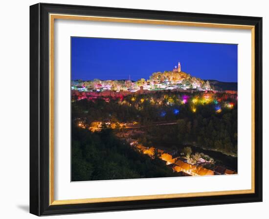 Tsarevets Fortress, Veliko Tarnovo, Bulgaria, Europe-Christian Kober-Framed Photographic Print