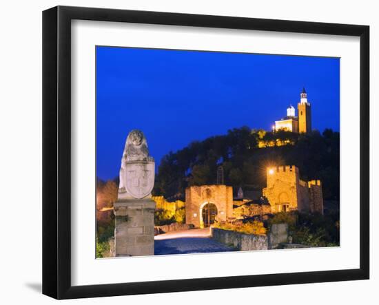 Tsarevets Fortress, Veliko Tarnovo, Bulgaria, Europe-Christian Kober-Framed Photographic Print