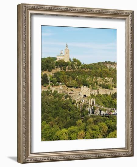 Tsarevets Fortress, Veliko Tarnovo, Bulgaria, Europe-Christian Kober-Framed Photographic Print