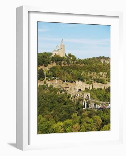 Tsarevets Fortress, Veliko Tarnovo, Bulgaria, Europe-Christian Kober-Framed Photographic Print