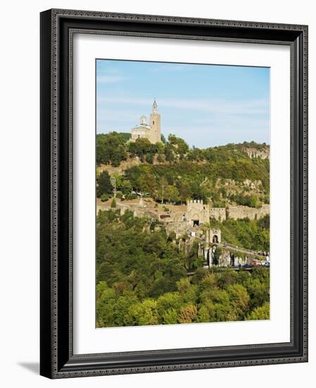 Tsarevets Fortress, Veliko Tarnovo, Bulgaria, Europe-Christian Kober-Framed Photographic Print