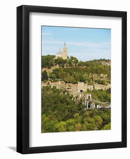 Tsarevets Fortress, Veliko Tarnovo, Bulgaria, Europe-Christian Kober-Framed Photographic Print
