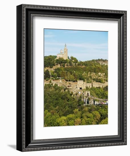 Tsarevets Fortress, Veliko Tarnovo, Bulgaria, Europe-Christian Kober-Framed Photographic Print