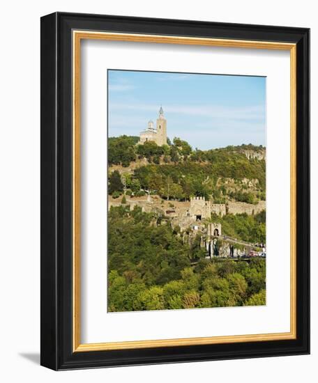 Tsarevets Fortress, Veliko Tarnovo, Bulgaria, Europe-Christian Kober-Framed Photographic Print