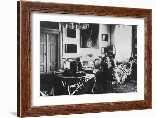 Tsarevich Alexander and Grand Duchess Maria Feodorovna of Russia, C1880-null-Framed Giclee Print
