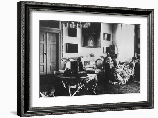 Tsarevich Alexander and Grand Duchess Maria Feodorovna of Russia, C1880-null-Framed Giclee Print