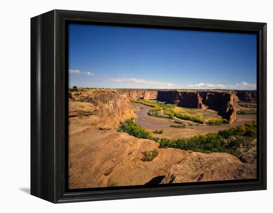 Tsegi Overlook Along the South Rim Drive, Canyon De Chelly National Monument, Arizona, USA-Bernard Friel-Framed Premier Image Canvas