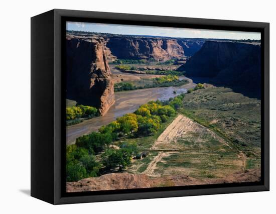 Tsegi Overlook Along the South Rim Drive, Canyon De Chelly National Monument, Arizona, USA-Bernard Friel-Framed Premier Image Canvas