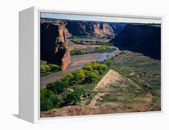 Tsegi Overlook Along the South Rim Drive, Canyon De Chelly National Monument, Arizona, USA-Bernard Friel-Framed Premier Image Canvas