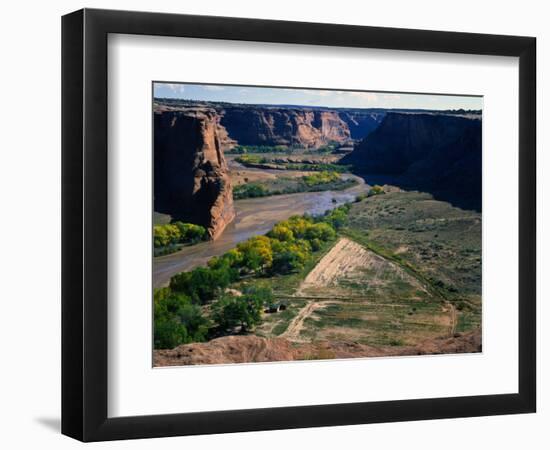 Tsegi Overlook Along the South Rim Drive, Canyon De Chelly National Monument, Arizona, USA-Bernard Friel-Framed Photographic Print