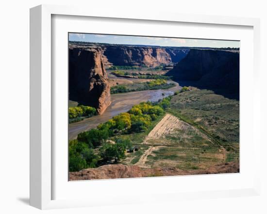 Tsegi Overlook Along the South Rim Drive, Canyon De Chelly National Monument, Arizona, USA-Bernard Friel-Framed Photographic Print